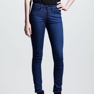 Rag & Bone High Rise Skinny Jeans Skye Color  25